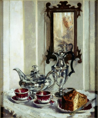 Silver and Spode by Allan Douglass Mainds